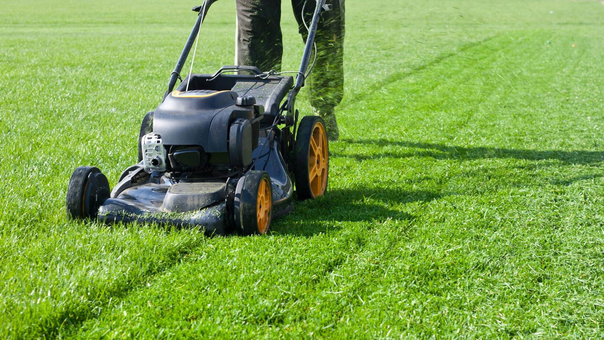 lawn-mowing